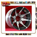 Machined Silver /Black ALUMINUM Casting Sport ATV UTV Alloy Wheel Rim Cart Wheel
